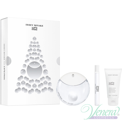 Issey Miyake A Drop D'Issey Комплект (EDP 90ml + EDP 10ml + Hand Cream 50ml) за Жени Дамски Комплекти